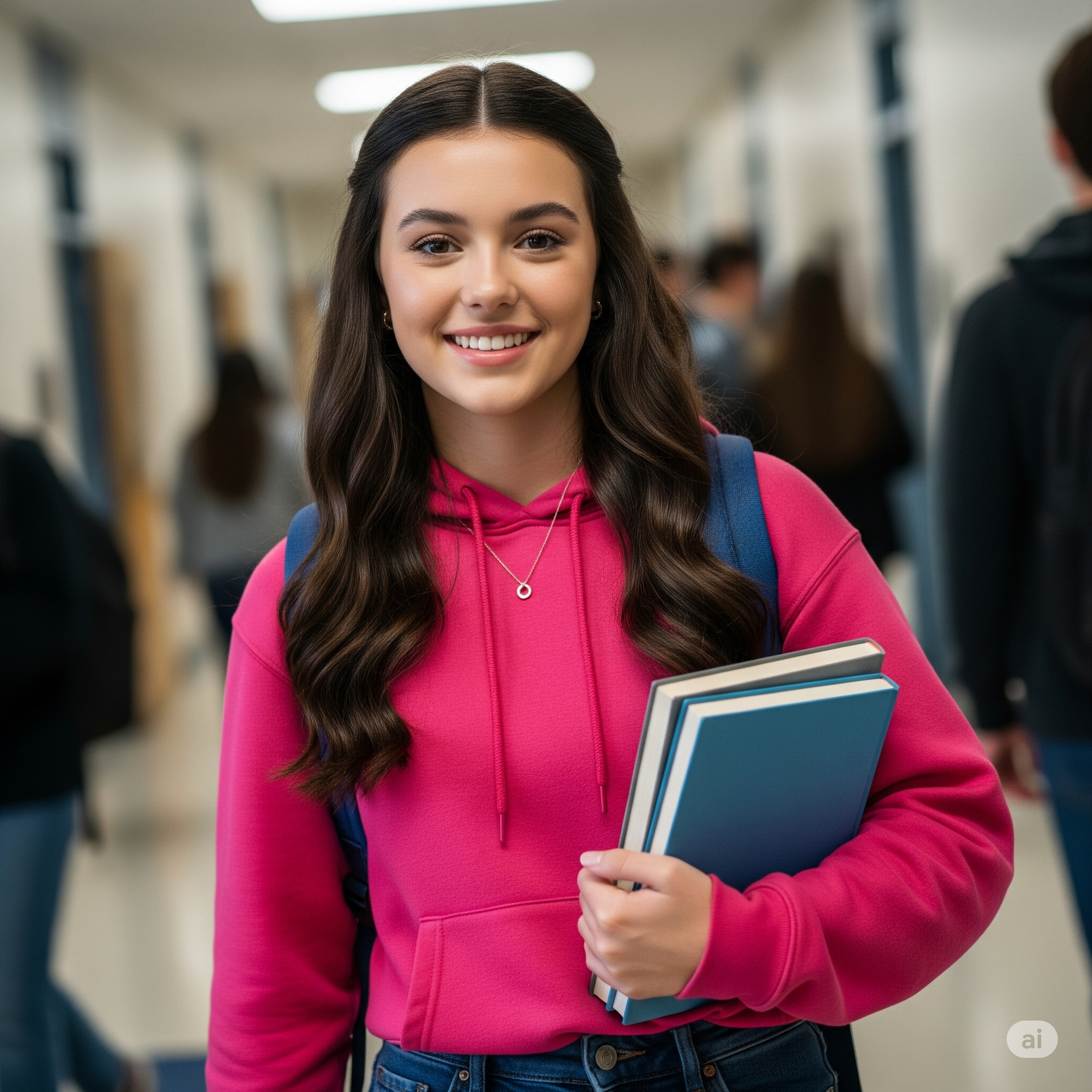 Foto de Antônia Ribas, 17 anos